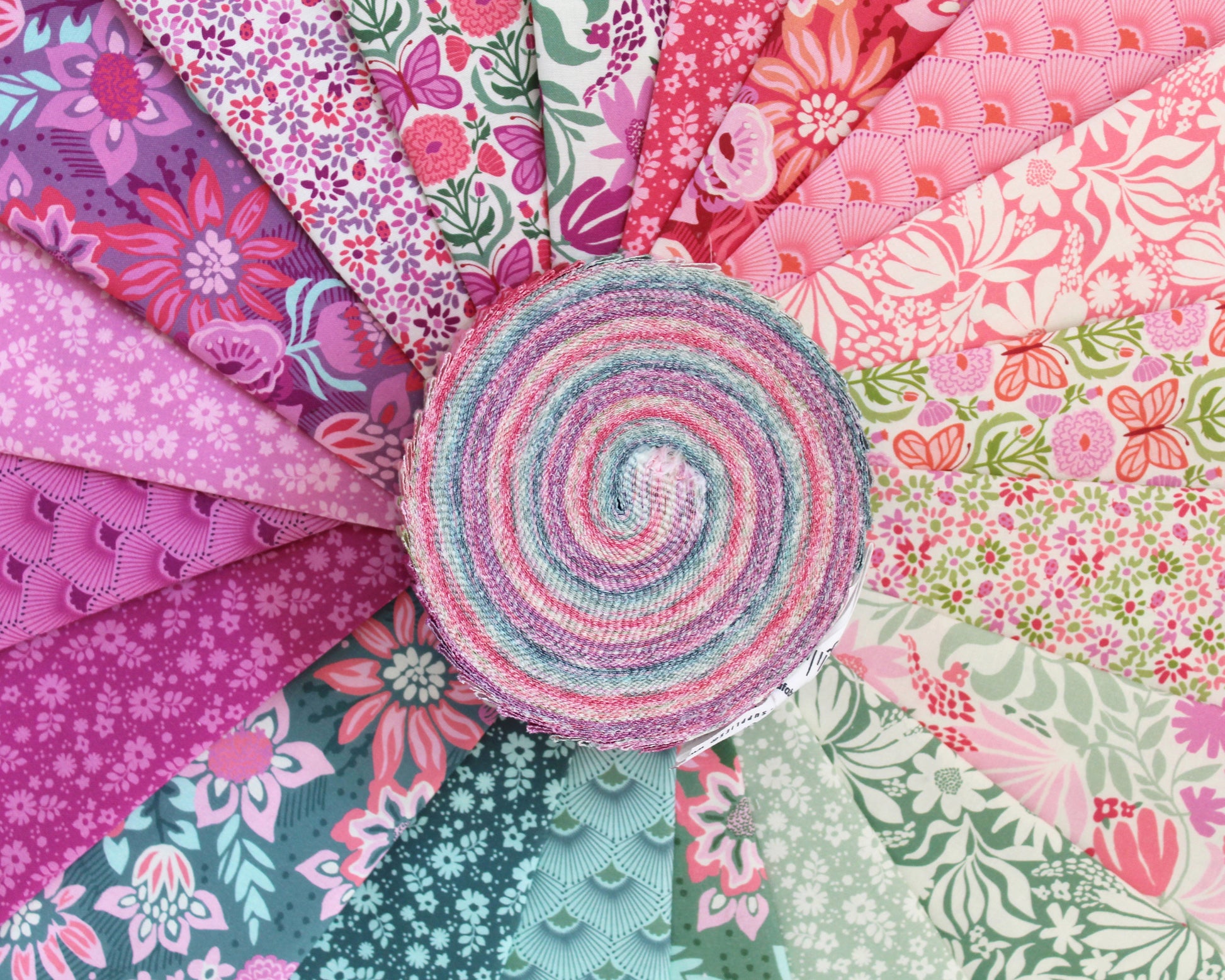 Floriori Jelly Roll (40 pieces) by Kate Spain for Moda (27350JR)