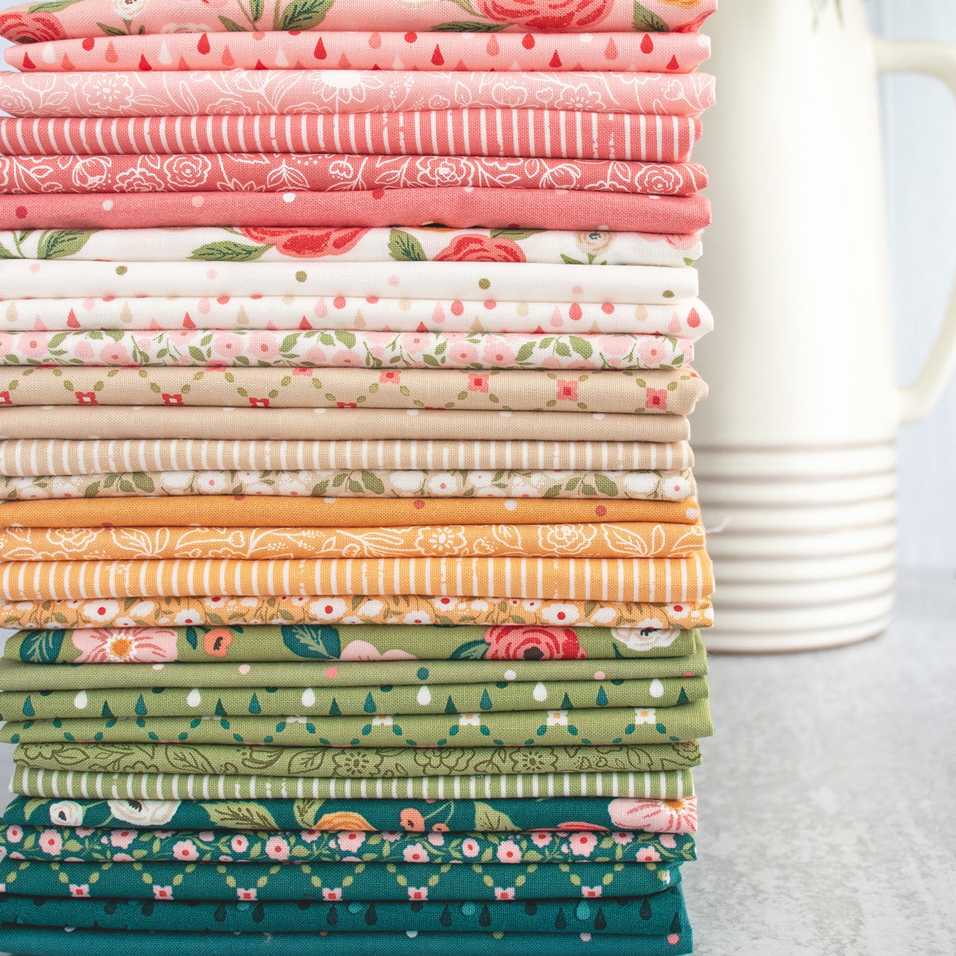 Garden Glam Fabric Collection by Lella Boutique for Moda at Lily Bella Fabrics
