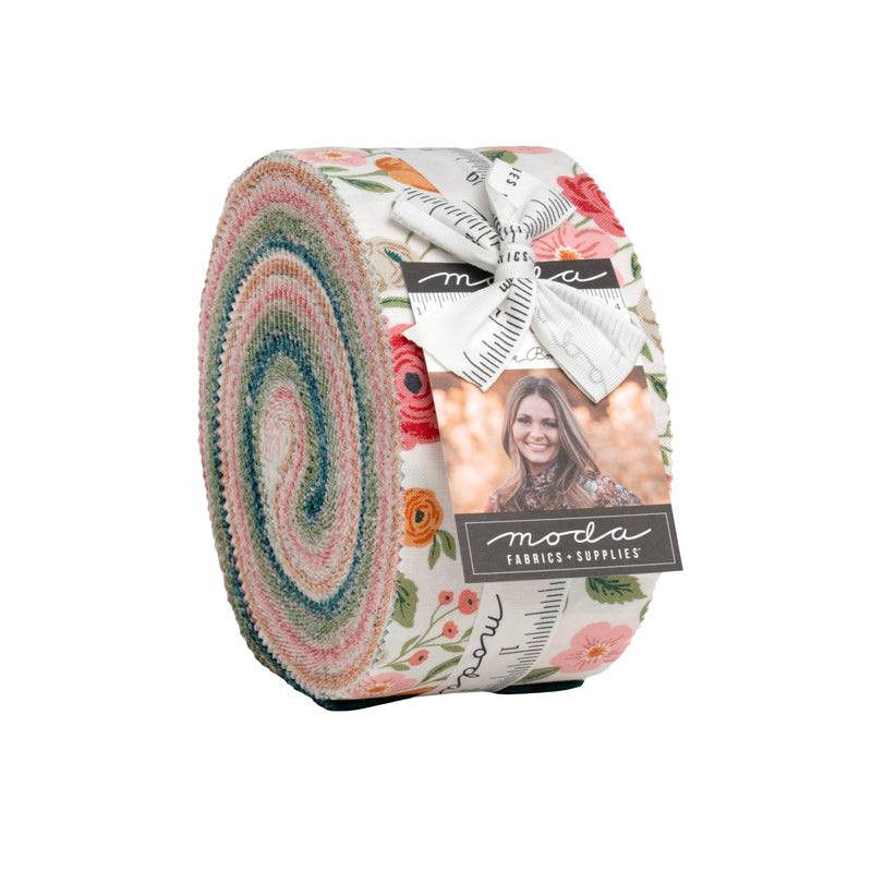 Garden Glam Jelly Roll (40 pieces) by Lella Boutique for Moda (5270JR)