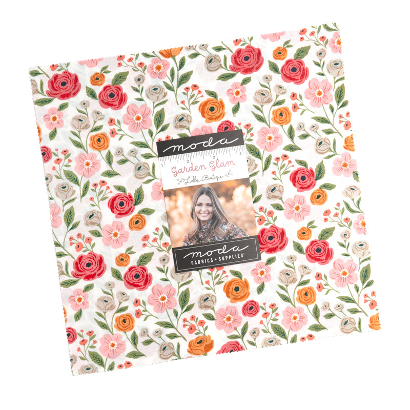 Garden Glam Layer Cake (42 pieces) by Lella Boutique for Moda (5270LC)