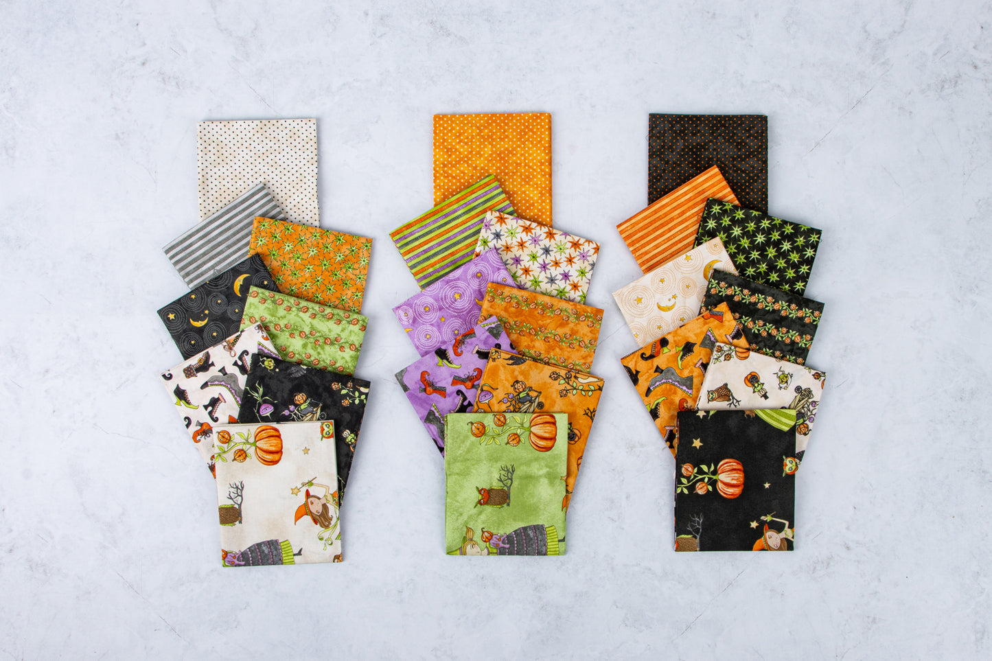 Ghoul Friends 10 Inch Stacker (42 pieces) by Teresa Kogut for Riley Blake Designs (10-16050-42)