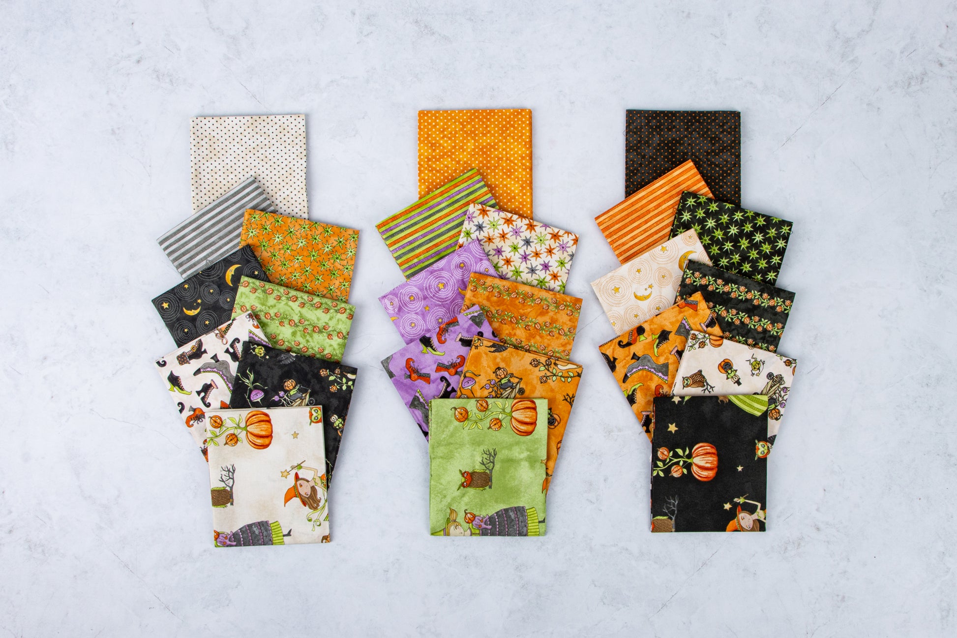 Ghoul Friends 10 Inch Stacker (42 pieces) by Teresa Kogut for Riley Blake Designs (10-16050-42)