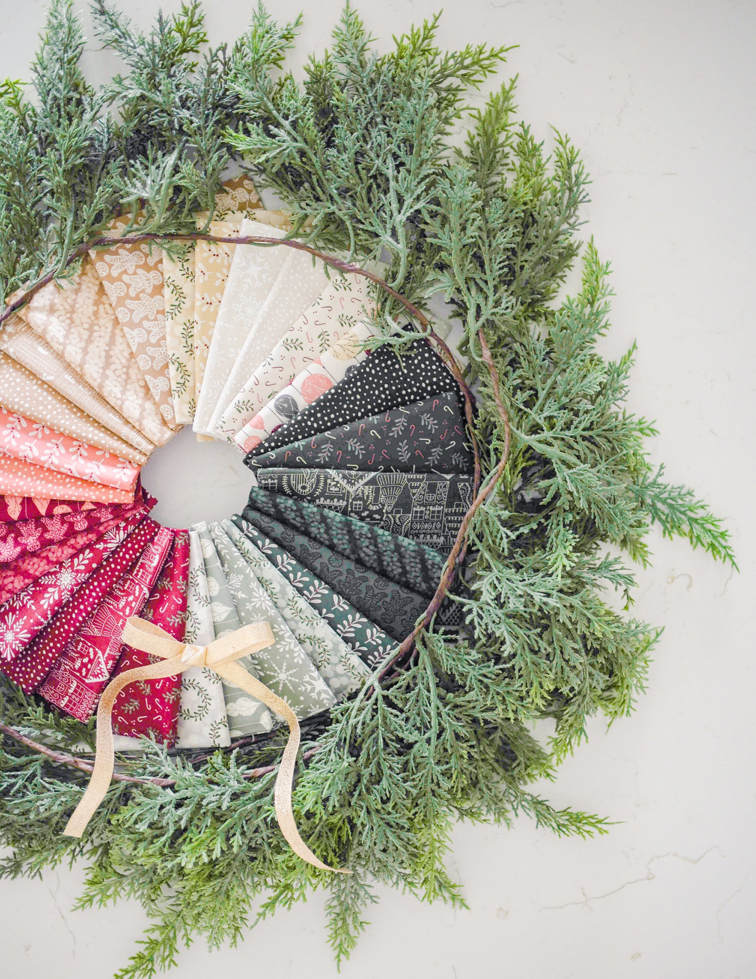 Gingerbread Lane Fabric Collection by Kiley's Quilt Room for Moda at Lily Bella Fabrics