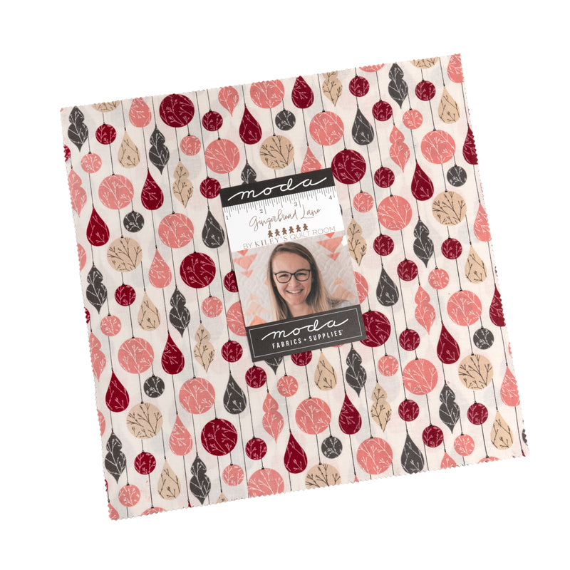 Gingerbread Lane Layer Cake (42 pieces) by Kiley's Quilt Room for Moda (26150LC)