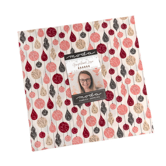 Gingerbread Lane Layer Cake (42 pieces) by Kiley's Quilt Room for Moda (26150LC)