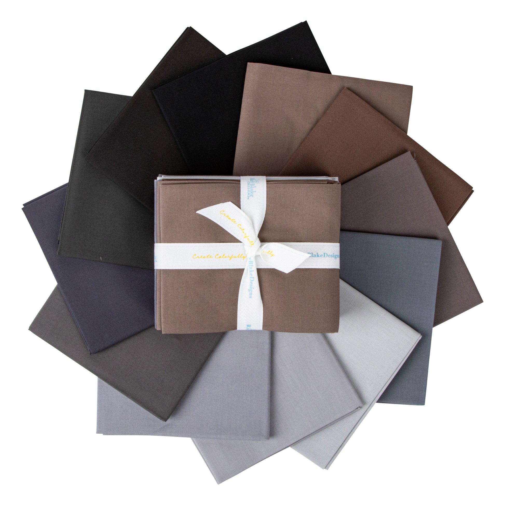 Gray Confetti Cottons Fat Quarter Bundle (15 pieces) by Riley Blake Designs for Riley Blake Designs (FQ-GRA120-12)