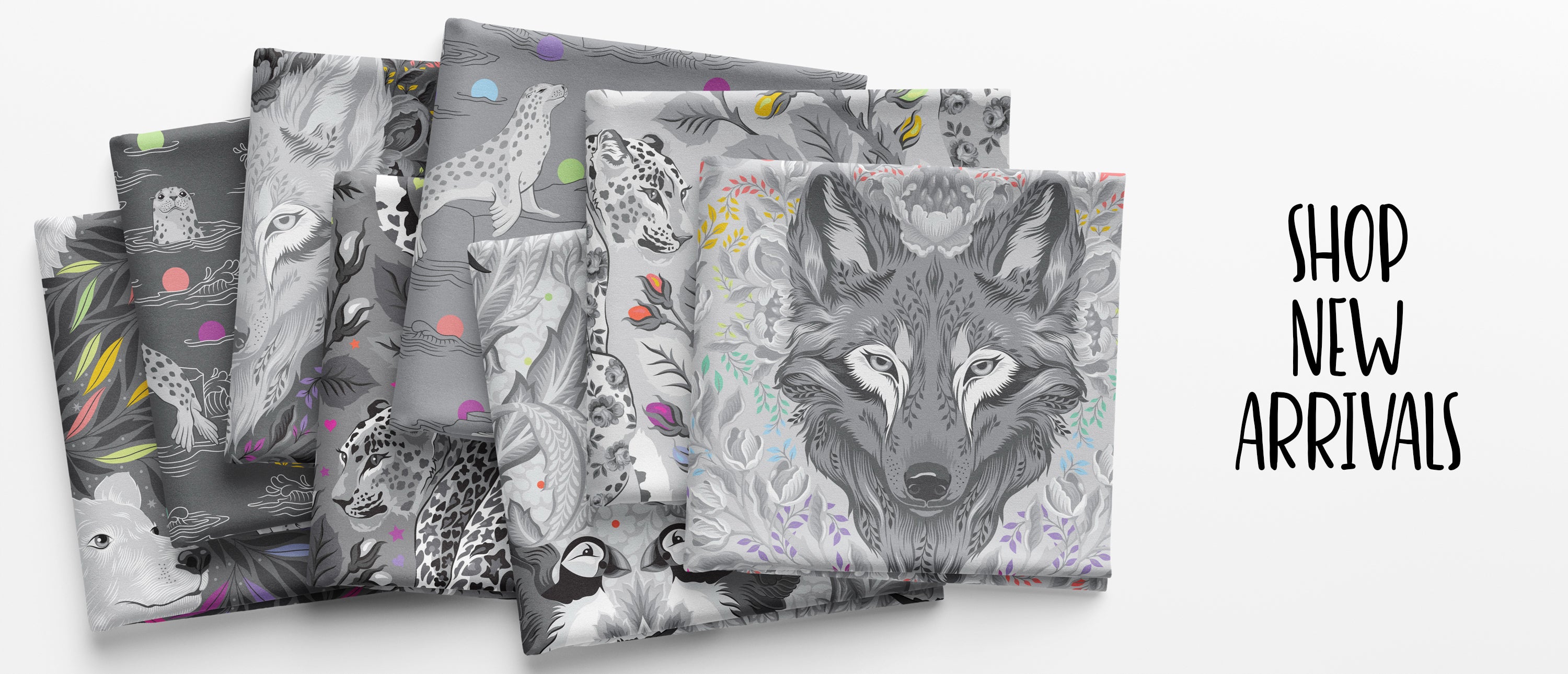 Graywork Fabric Collection by Tula Pink for FreeSpirit at Lily Bella Fabrics