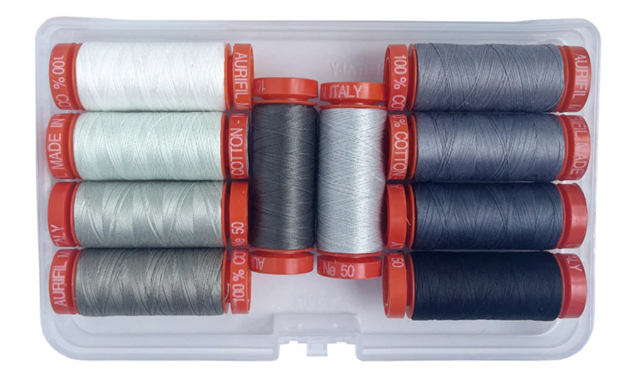 Graywork Thread Collection by Tula Pink for Aurifil at Lily Bella Fabrics