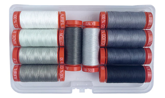 Graywork Thread Collection by Tula Pink for Aurifil at Lily Bella Fabrics