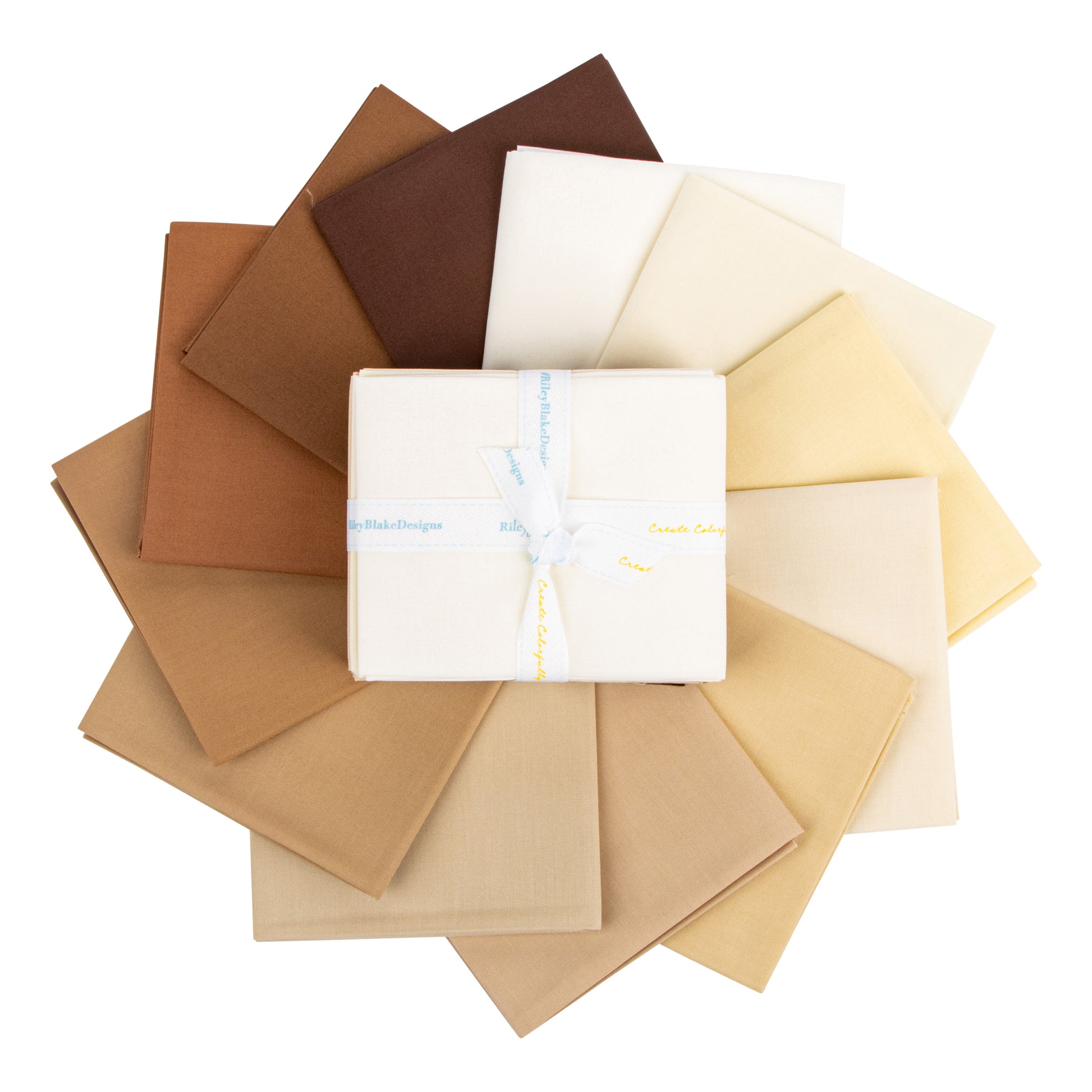 Grounded Confetti Cottons Fat Quarter Bundle (12 pieces) by The RBD Designers for Riley Blake Designs (FQ-GRO120-12)