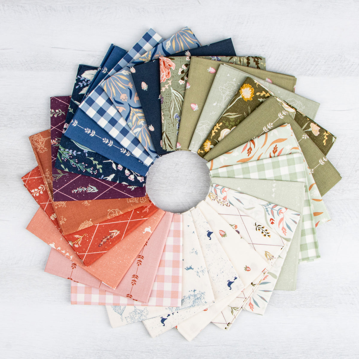 Hedgerow Haven Fabric Collection by Amber Elliot for Riley Blake Designs at Lily Bella Fabrics