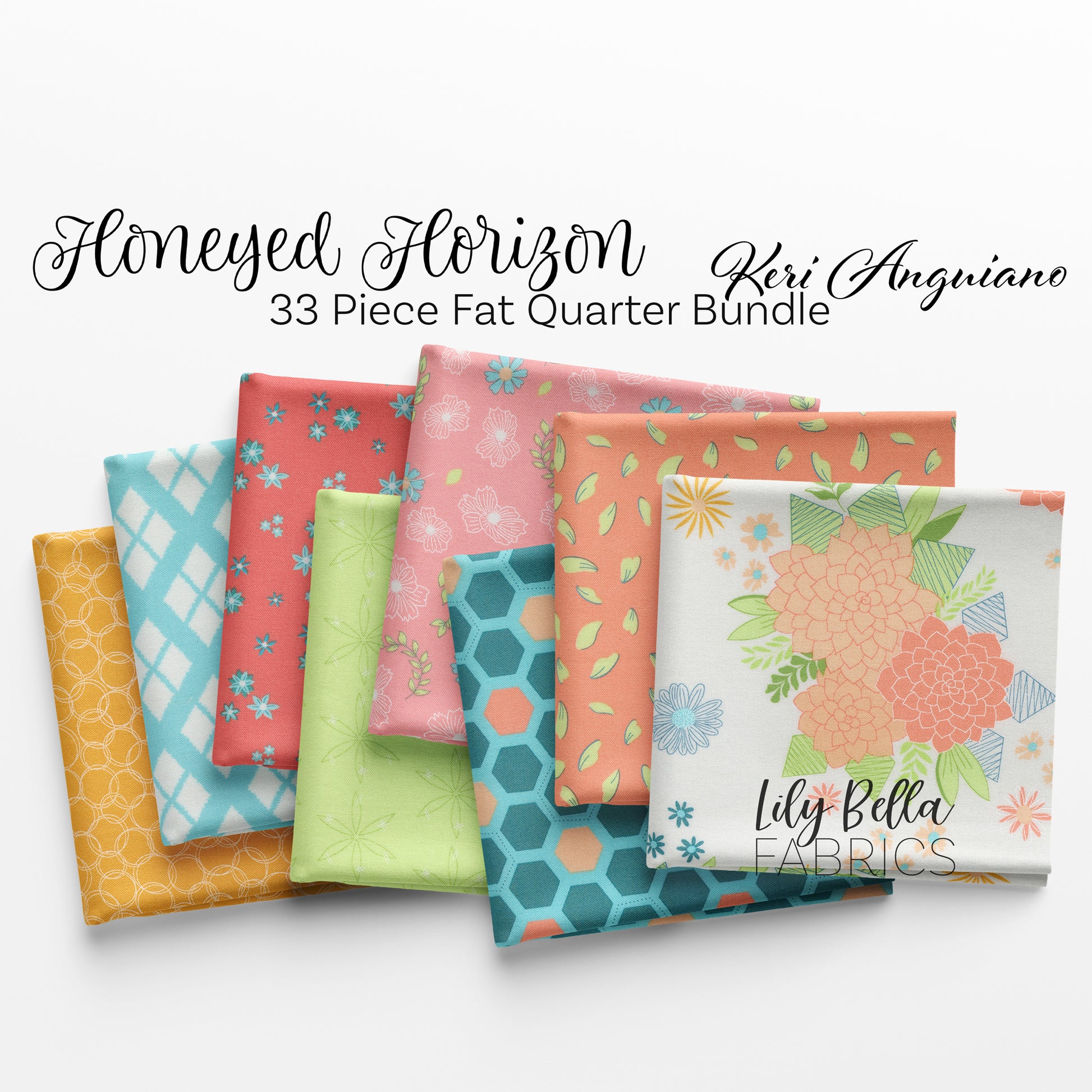 Honeyed Horizon Fat Quarter Bundle (33 pieces) by Keri Anguiano for Moda (47010AB)