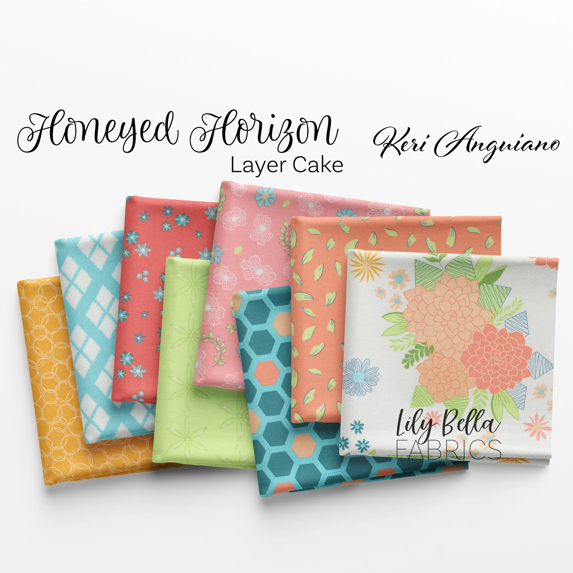 Honeyed Horizon Layer Cake (42 pieces) by Keri Anguiano for Moda (47010LC)