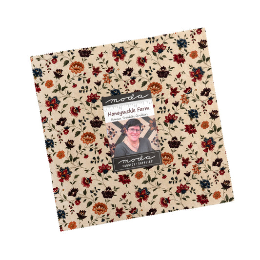 Honeysuckle Farm Layer Cake (42 pieces) by Kansas Troubles Quilters for Moda (9850LC)