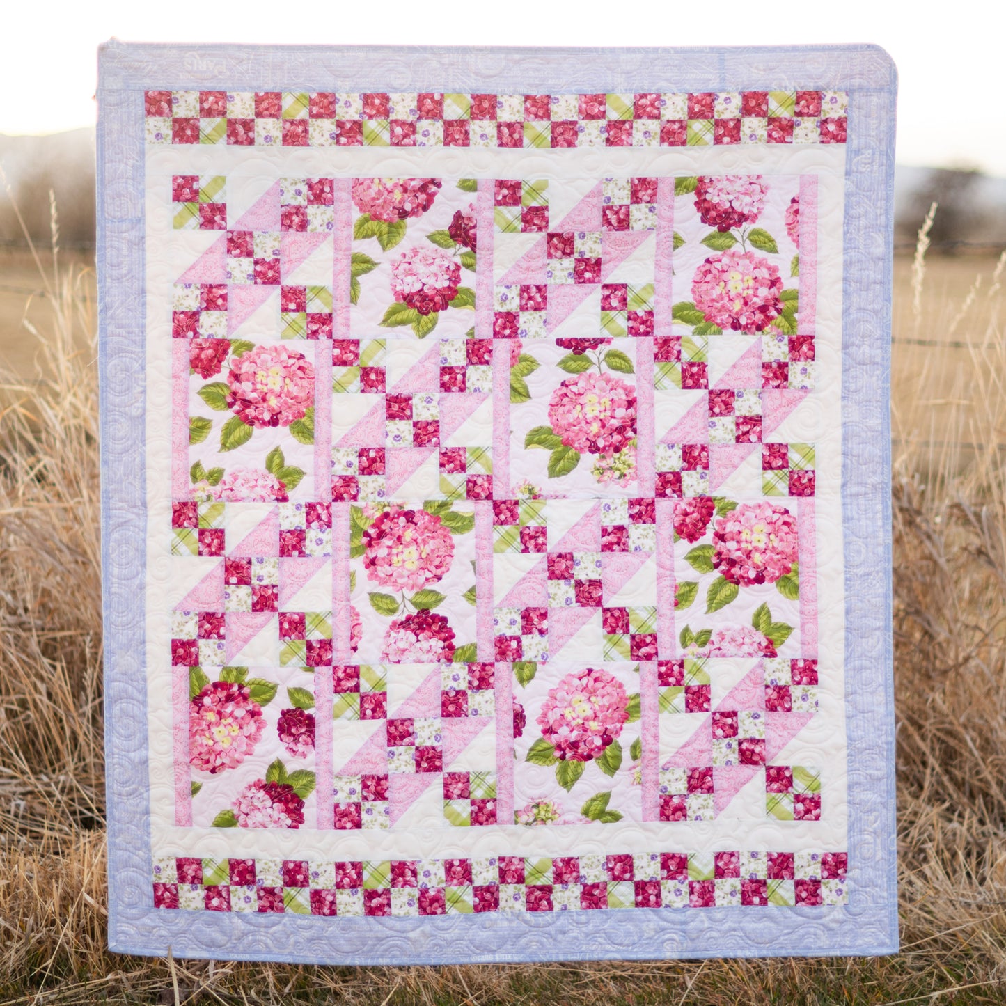Hydrangeas in the Garden Fabric Collection by Jennifer Bosworth for Riley Blake Designs at Lily Bella Fabrics