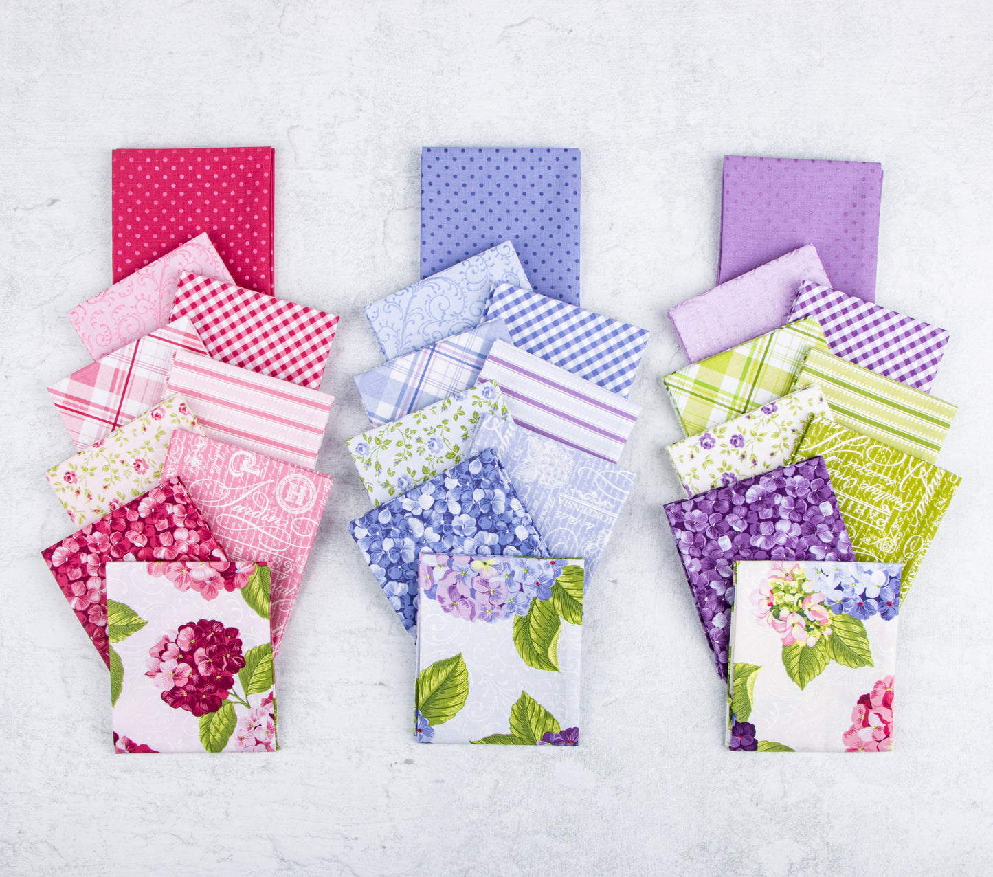 Hydrangeas in the Garden Fabric Collection by Jennifer Bosworth for Riley Blake Designs at Lily Bella Fabrics