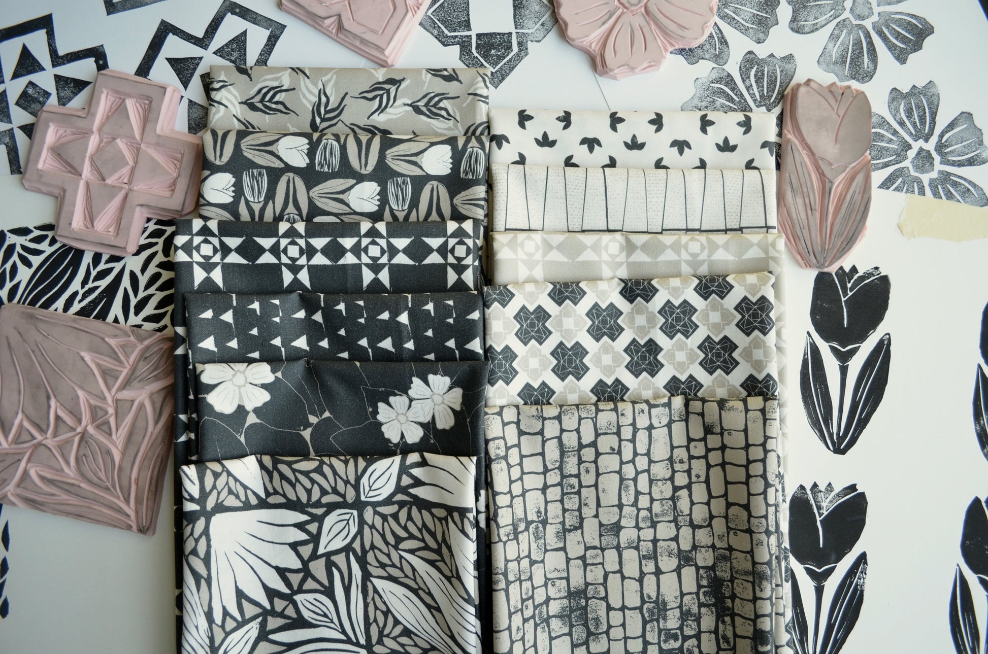 Imprint Fabric Collection by Amy Schelle for Moda at Lily Bella Fabrics