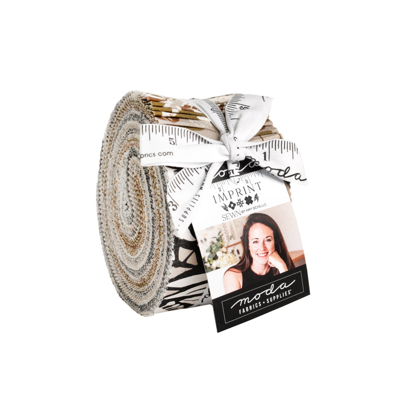 Imprint Jelly Roll (40 pieces) by Amy Schelle for Moda (25180JR)