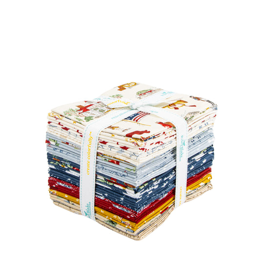 Independence Fat Quarter Bundle (24 pieces) by The RBD Designers for Riley Blake Designs (FQ-17330-24)