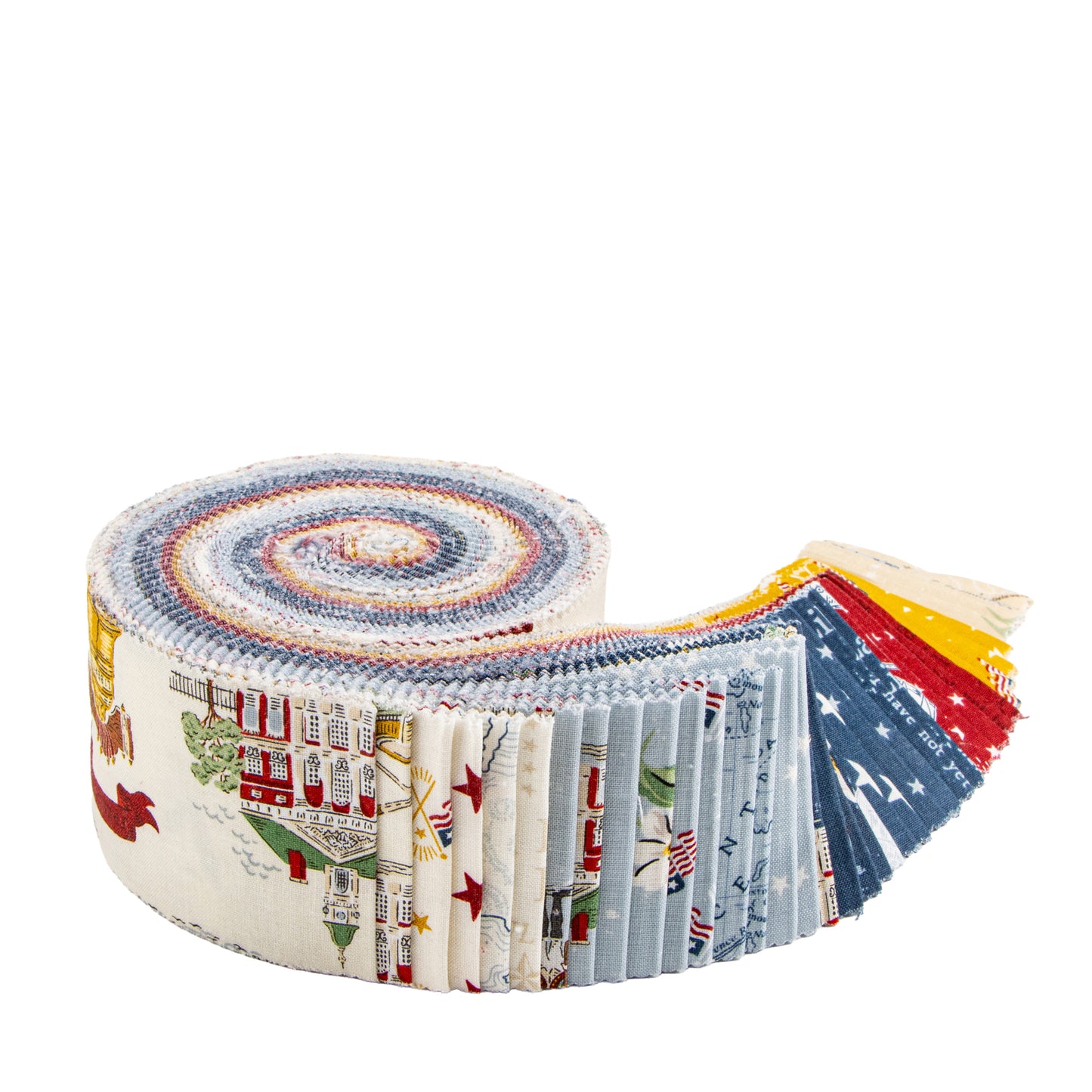 Independence Rolie Polie (40 pieces) by The RBD Designers for Riley Blake Designs (RP-17330-40)