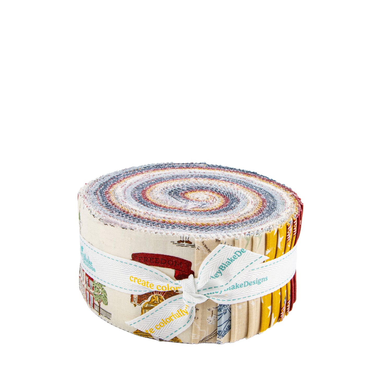 Independence Rolie Polie (40 pieces) by The RBD Designers for Riley Blake Designs (RP-17330-40)