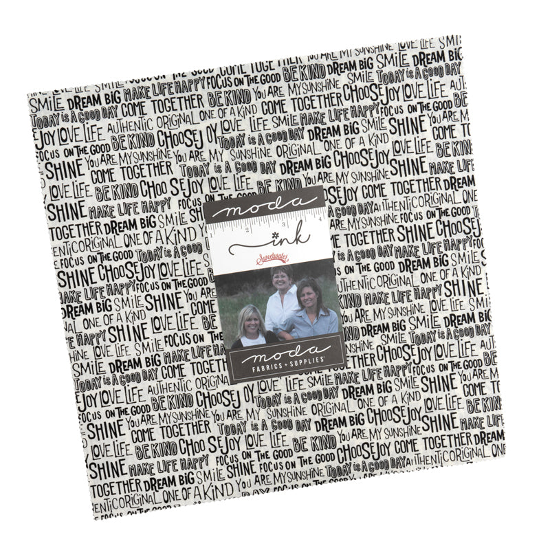 Ink Layer Cake (42 pieces) by Sweetwater for Moda (55740LC)