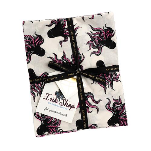 Ink Shop Fat Quarter Bundle (23 pieces) by Sarah Watts for Ruby Star Society (RS2139FQ)