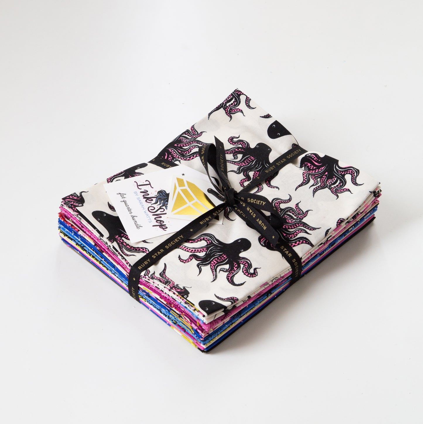Ink Shop Fat Quarter Bundle (23 pieces) by Sarah Watts for Ruby Star Society (RS2139FQ)