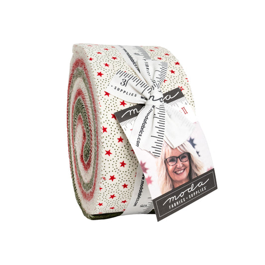 Joyful Gatherings II Jelly Roll (40 pieces) by Primitive Gatherings for Moda (49330JR)