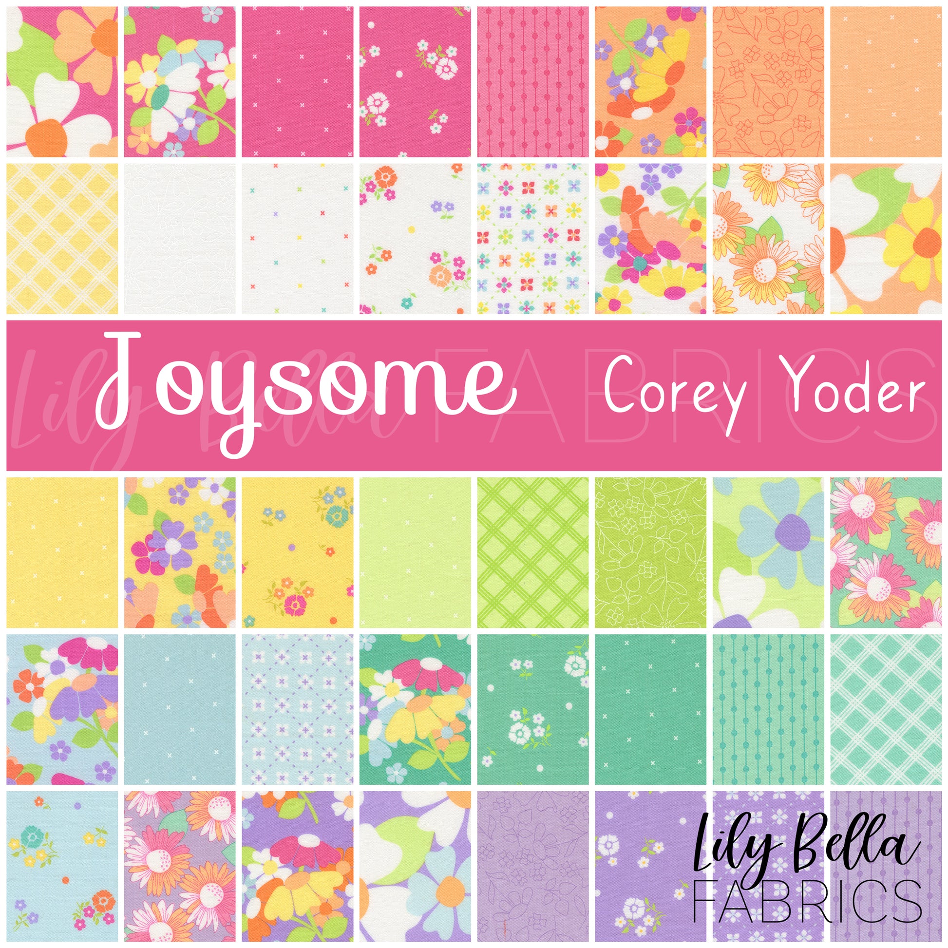 Joysome Fabric Collection by Corey Yoder for Moda at Lily Bella Fabrics