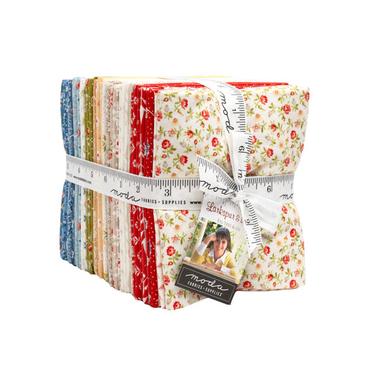 Larkspur and Linen Fat Quarter Bundle (35 pieces) by Fig Tree and Co. for Moda (35450AB)
