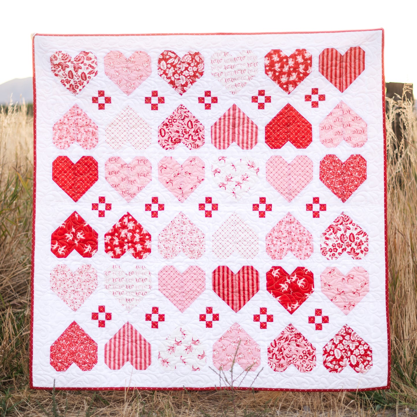 Letters to Cupid Fabric Collection by My Mind's Eye for Riley Blake Designs at Lily Bella Fabrics