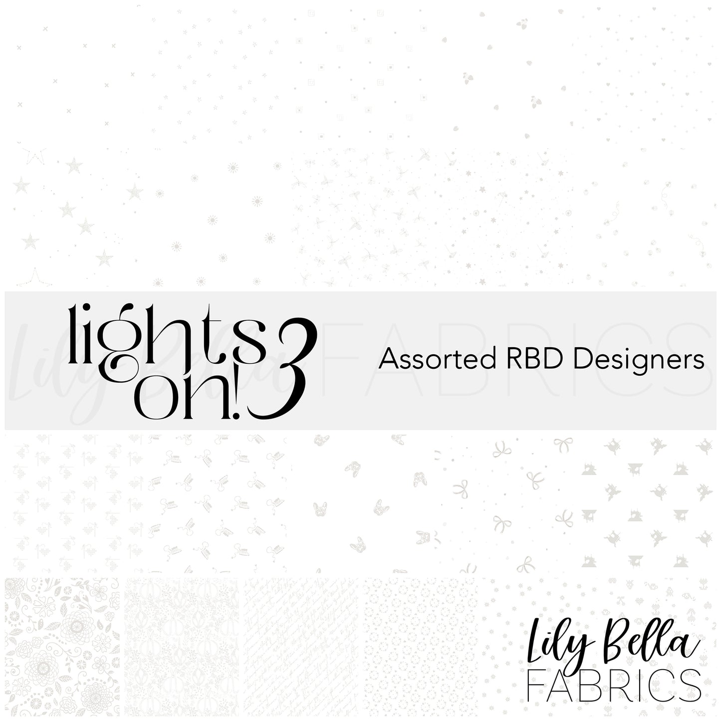 Lights On 3 Fabric Collection by Assorted RBD Designers for Riley Blake Designs at Lily Bella Fabrics