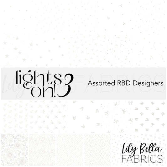 Lights On 3 Fabric Collection by Assorted RBD Designers for Riley Blake Designs at Lily Bella Fabrics