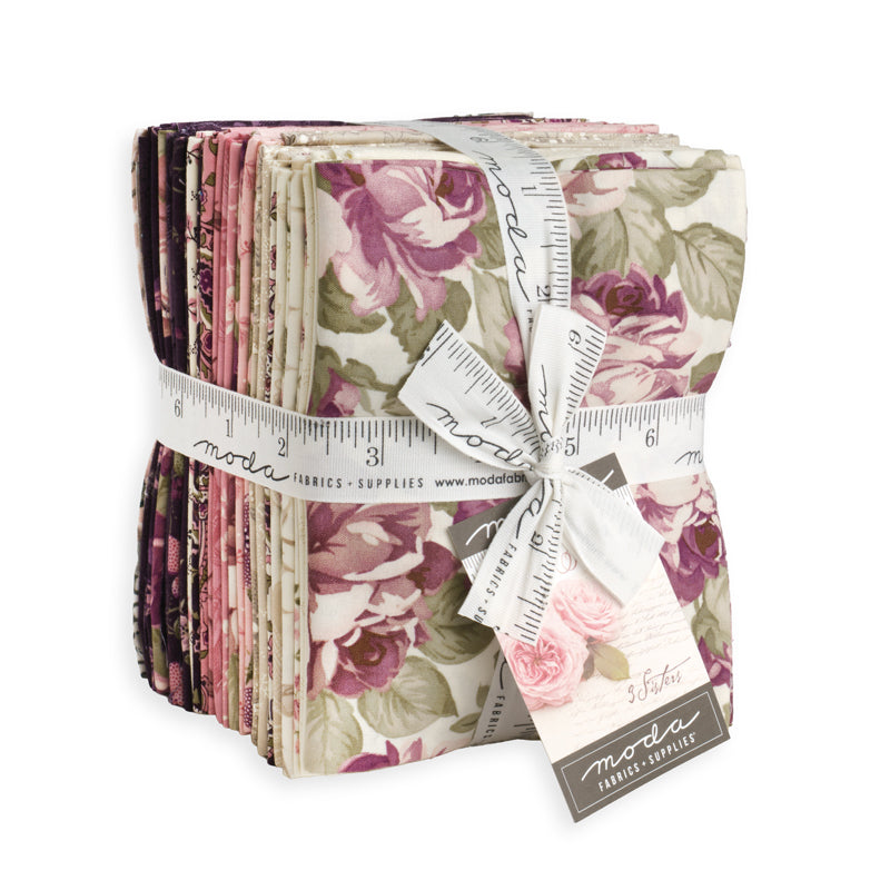 Lilac Shadows Fat Quarter Bundle (26 pieces) by 3 Sisters for Moda (44440AB)