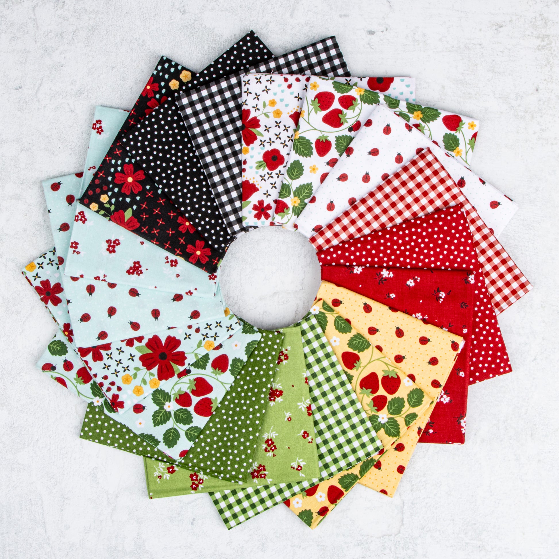 Little Ladybug Fabric Collection by Lori Whitlock for Riley Blake Designs at Lily Bella Fabrics