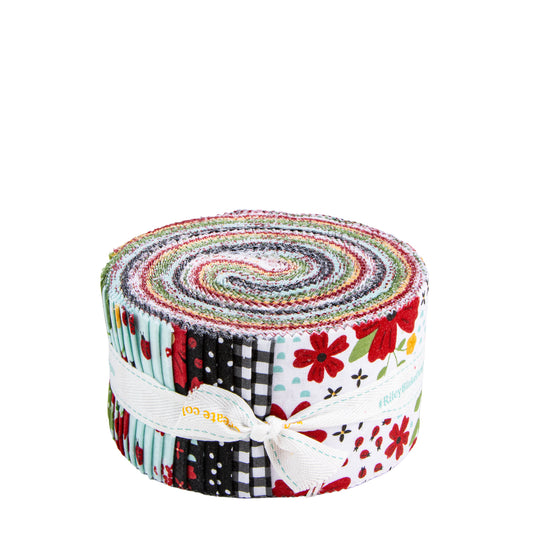 Little Ladybug Rolie Polie (40 pieces) by Lori Whitlock for Riley Blake Designs (RP-18030-40)