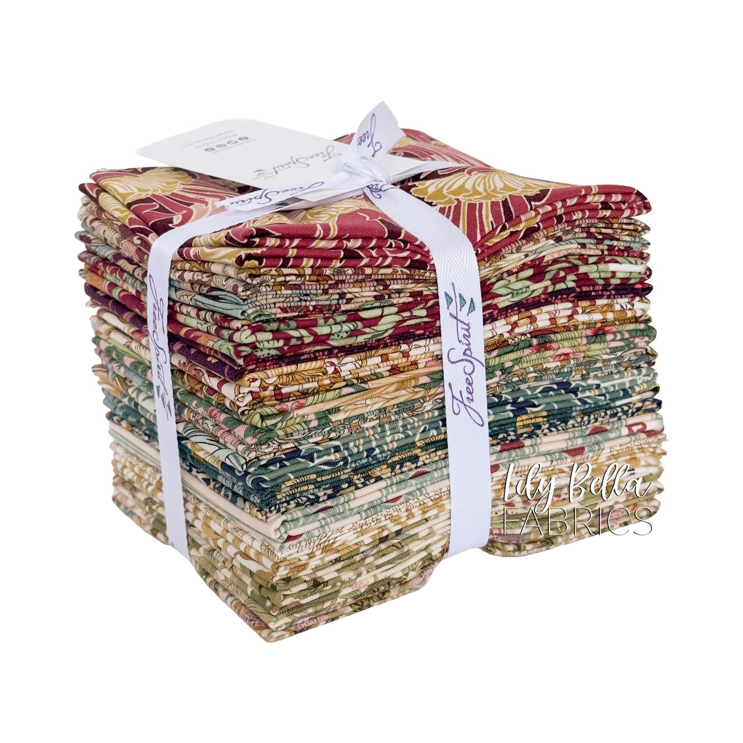 Lodden Fat Quarter Bundle (20 pieces) by The Original Morris and Co. for FreeSpirit Fabrics (FB4FQWM.LODDEN)