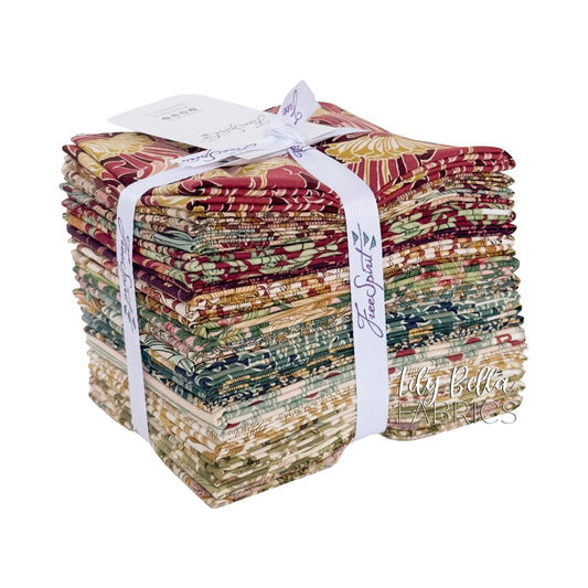 Lodden Fat Quarter Bundle (20 pieces) by The Original Morris and Co. for FreeSpirit Fabrics (FB4FQWM.LODDEN)