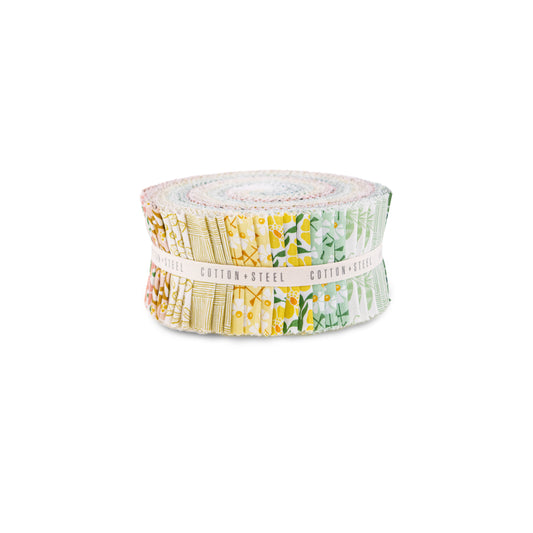 Sweet Floral Scent Jelly Roll (40 pcs) by Loes Van Oosten for Cotton + Steel