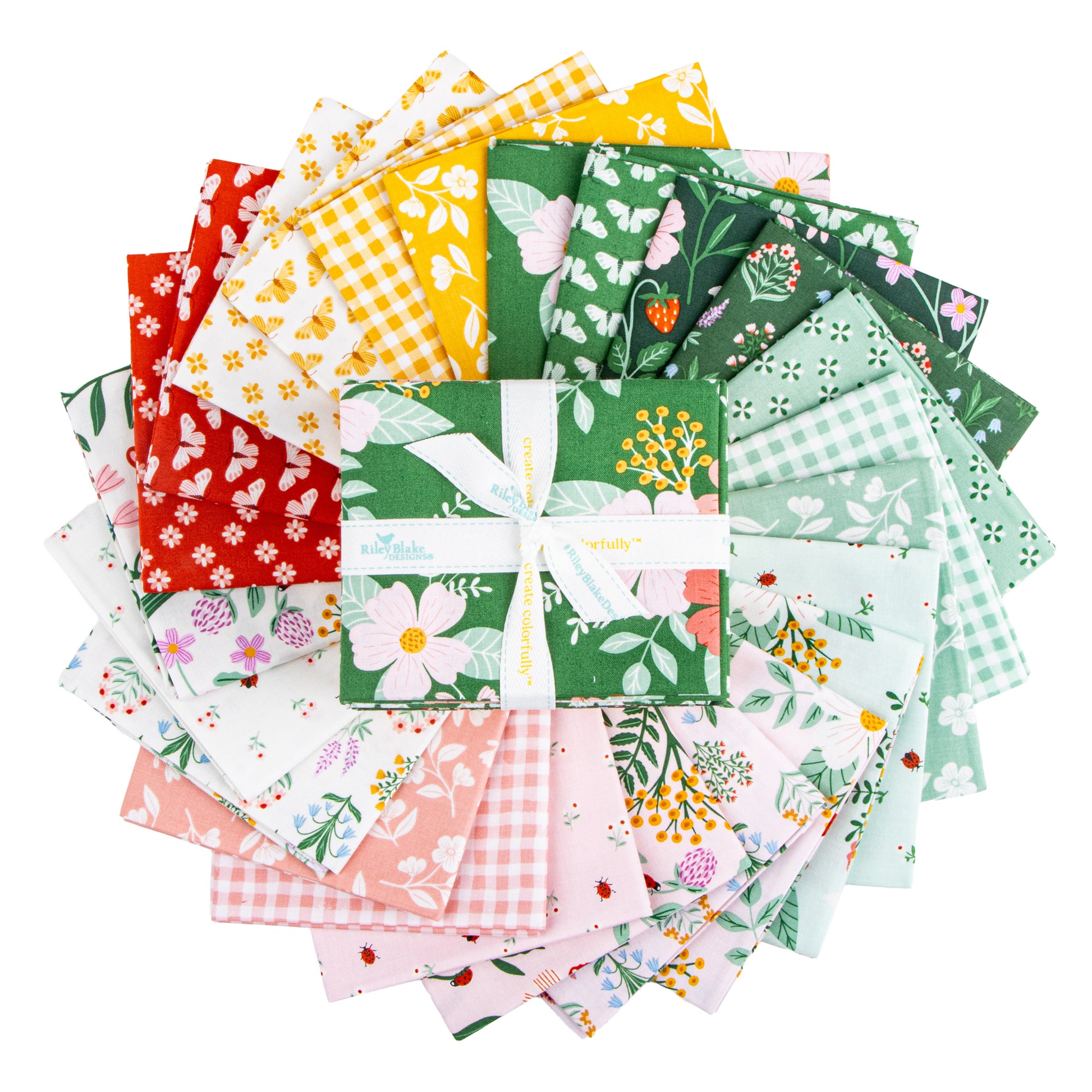 Meadow Moments Fat Quarter Bundle (24 pieces) by Little Forest Atelier for Riley Blake Designs (FQ-17230-24)