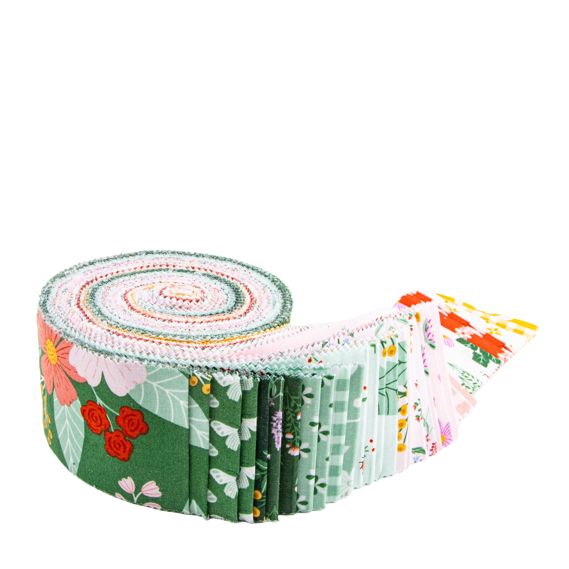 Meadow Moments Jelly Roll (40 pieces) by Little Forest Atelier for Riley Blake Designs (17230JR)