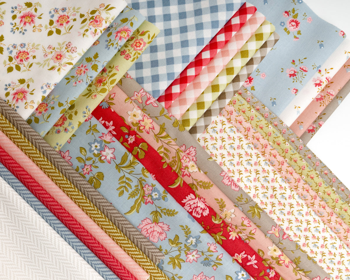 Meadowbrook Fabric Collection by Brenda Riddle Designs for Moda at Lily Bella Fabrics