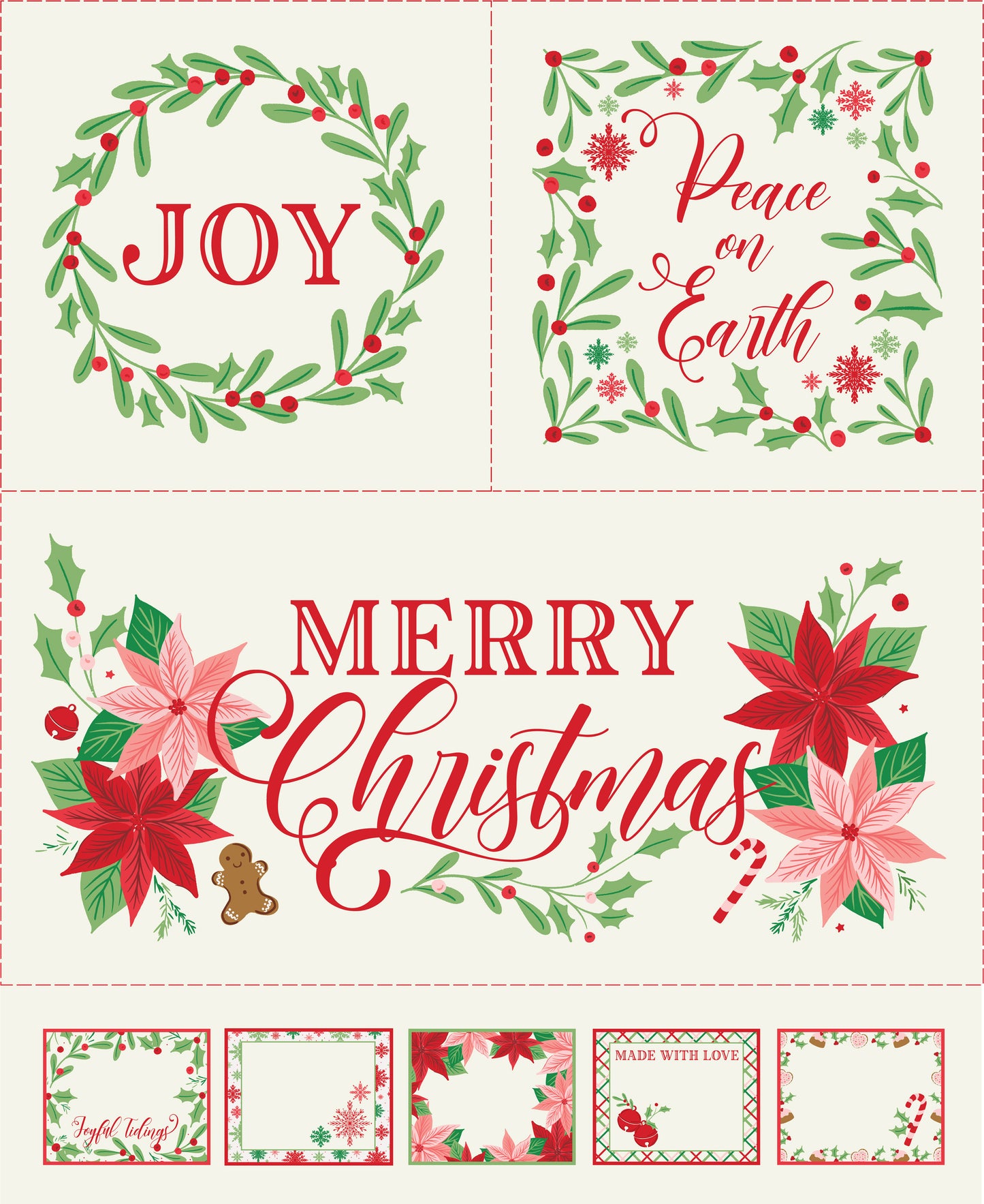 Merrily on High Fat Quarter Bundle (25 pieces) by Sweetfire Road Design Co. for Moda (43210AB)