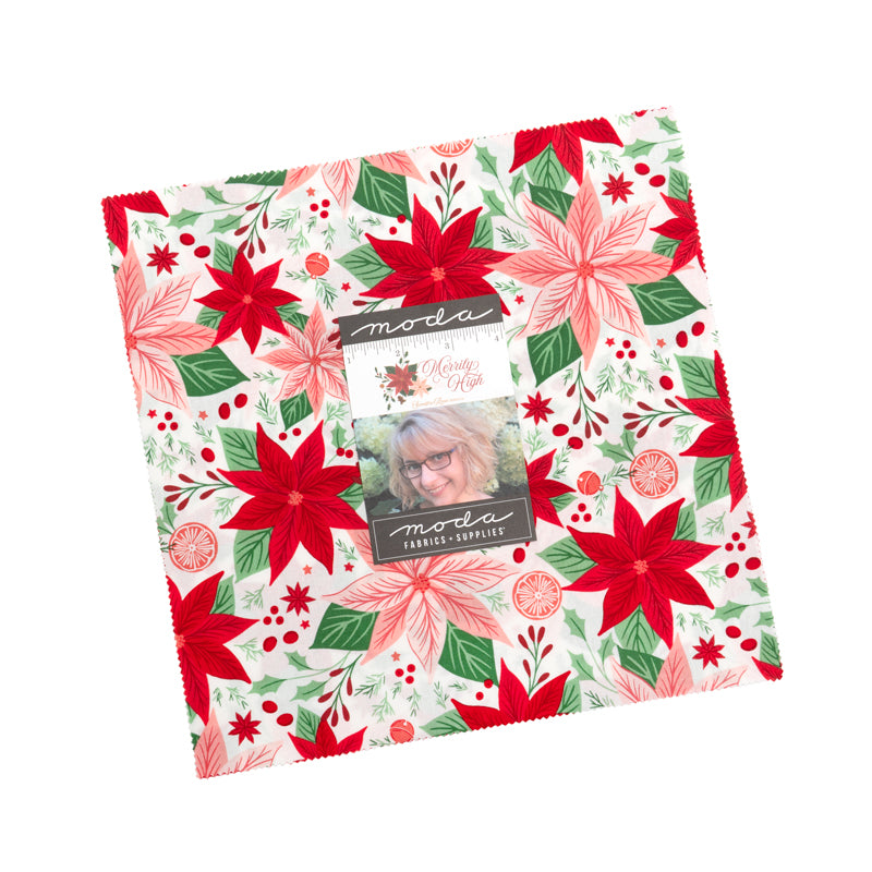 Merrily on High Layer Cake (42 pieces) by Sweetfire Road Design Co. for Moda (43210LC)