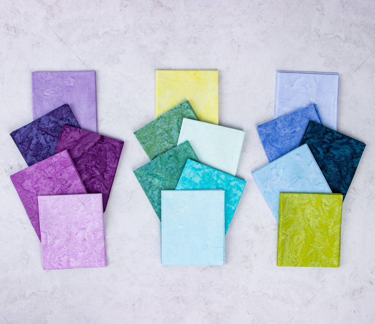 Misty Meadows Expressions Batiks Hand-Dyes Fabric Collection by Riley Blake Designs at Lily Bella Fabrics