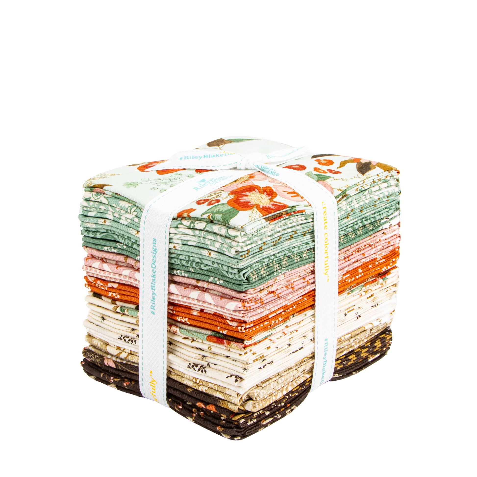 Morning Latte Fat Quarter Bundle (28 pieces) by Sandy Gervais for Riley Blake Designs (FQ-16920-28)