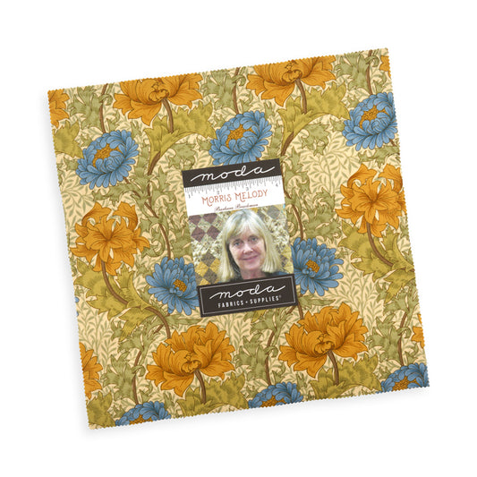 Morris Melody Layer Cake (42 pieces) by Barbara Brackman for Moda (13390LC)