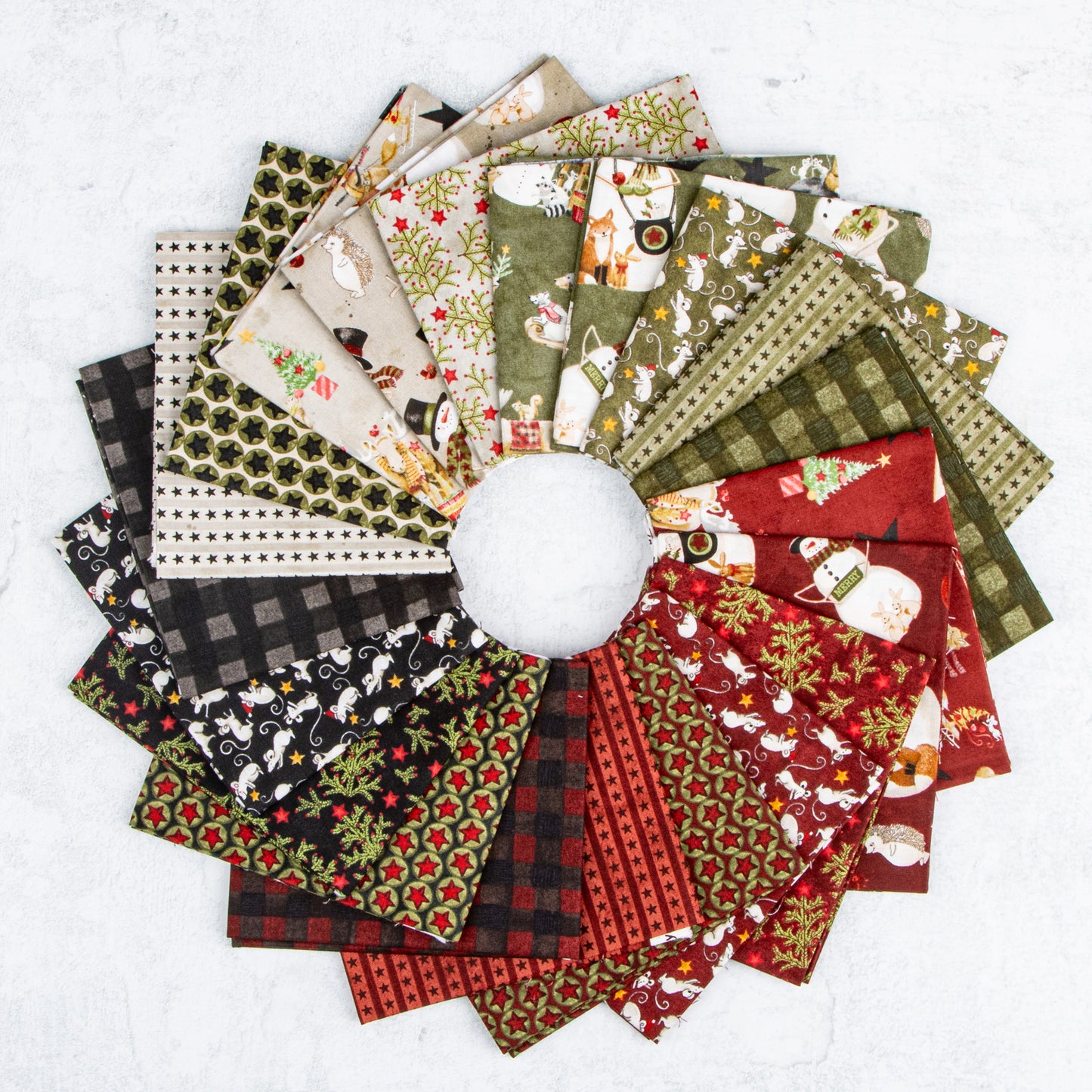 Northern Christmas Fabric Collection by Teresa Kogut for Riley Blake Designs at Lily Bella Fabrics