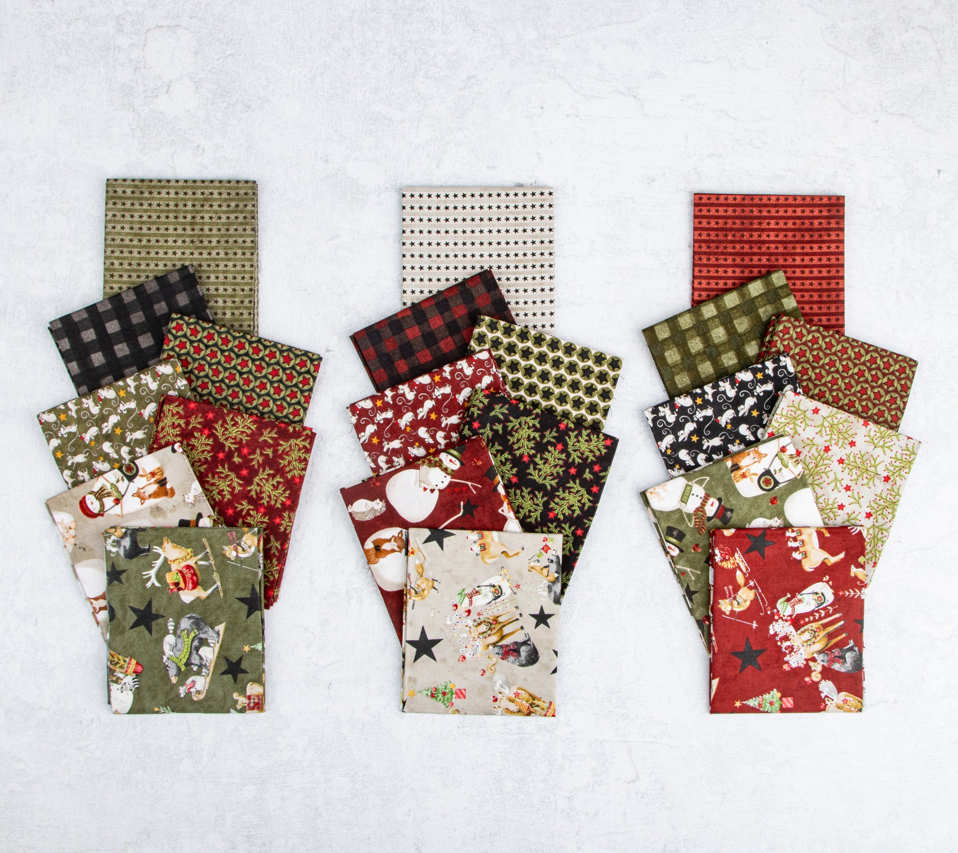 Northern Christmas Fabric Collection by Teresa Kogut for Riley Blake Designs at Lily Bella Fabrics